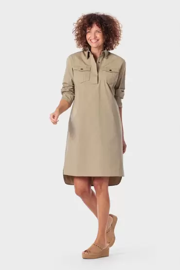 Vestido beige