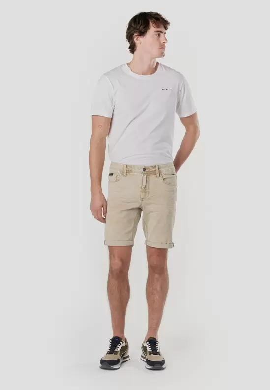 Men's Cotton Lyocell Regular Denim Bermuda Shorts - Koroshi