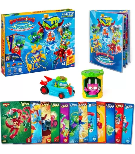SUPERTHINGS POWER SUPER CARD GAME–BATTLE STARTER PACK