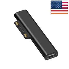 Adaptador cargador convertidor USB tipo C PD para Surface Pro 3/4/5/6/7/8 Go