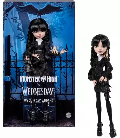 MONSTER HIGH X WEDNESDAY ADDAMS NUEVO LOOK
