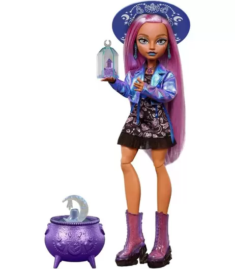 MONSTER HIGH MUÑECA MOONSPELL MAGIC LAYLA STONE