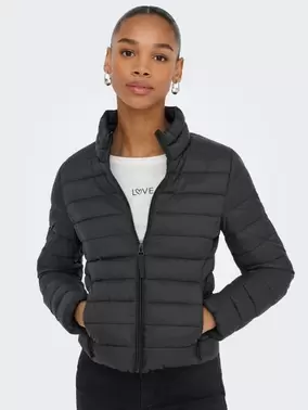 ONLY ONLTAHIA Chaqueta corta acolchada - Black - 15351967