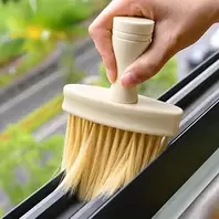 1 Piece Multi-Purpose Plastic Cleaning Brush for Window Grooves, Desk Corners and Household Cleaning, Dirt Remover for Kitchen and Bathroom