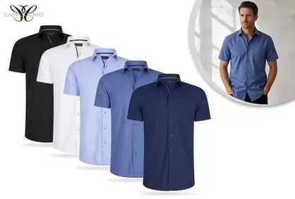 Camisas de verano de Cappuccino con mangas cortas