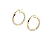 Argollas oro 18k