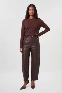 Forever Viscose Blend Knitted Long Sleeve Crew Neck Jumper