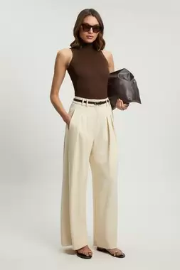 Forever Viscose Blend Rib Knit Vest