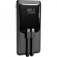 POWERBANK GEMBIRD PB10-PD20-LCD-01 10000mAh 20W CABLES LCD NEGRO