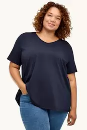 Pack de 2 - camisetas con escote en pico - LYCRA®