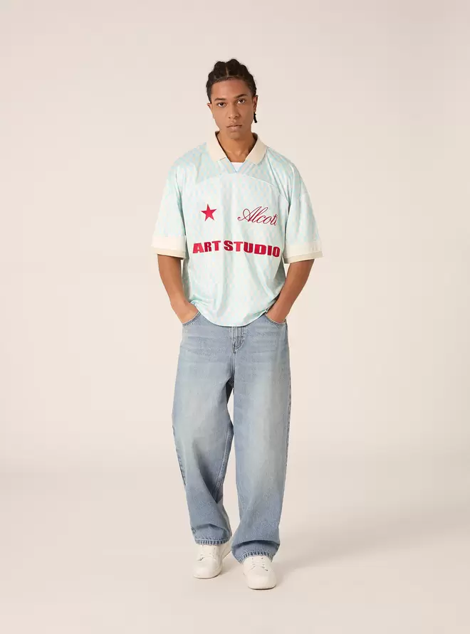 Polo con estampado Art Studio