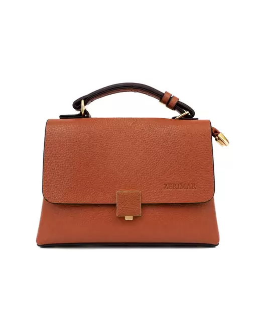 Bolso de piel doble asa...
