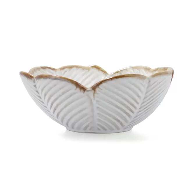 Bol porcelana 17x7cm blanco Milky