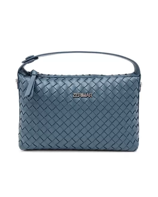 Bolso doble asa de piel...