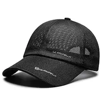 Men's Baseball Cap Full Mesh Breathable Running Outdoor Sports Cap