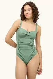 Bañador con frunces - con relleno - LYCRA® XTRA LIFE™