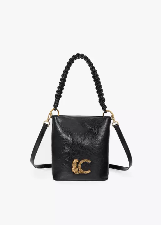 Hobo Bag with Braided Handle