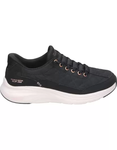 Zapatillas Cozy Fit Golder para Mujer en Negro 303949L-BKRG