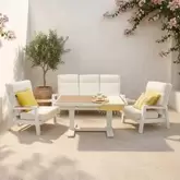 CONJUNTO LANMI ALUMINIO BLANCO