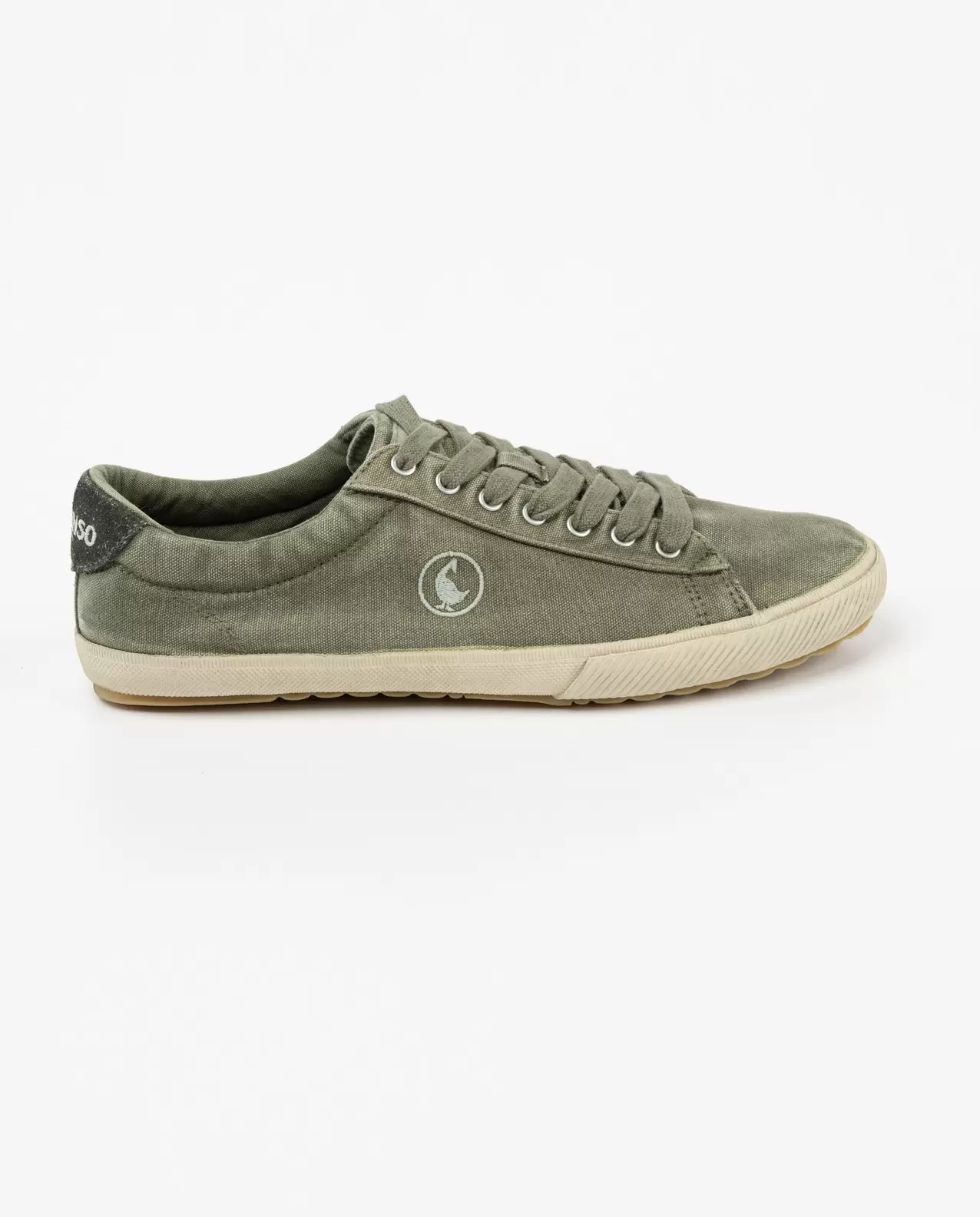 Low Top Garment Dyed Kaki