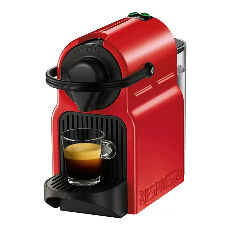Cafetera de cápsulas automática Nespresso Krups Inissia para cápsulas Nespresso Original - Rojo