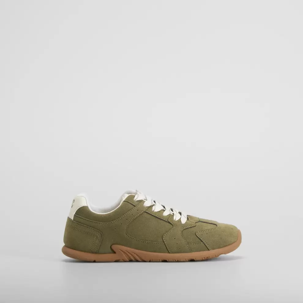 Zapatilla deportiva cordones verde NYC