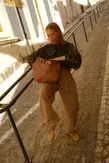 KNOTTED LEATHER BAG