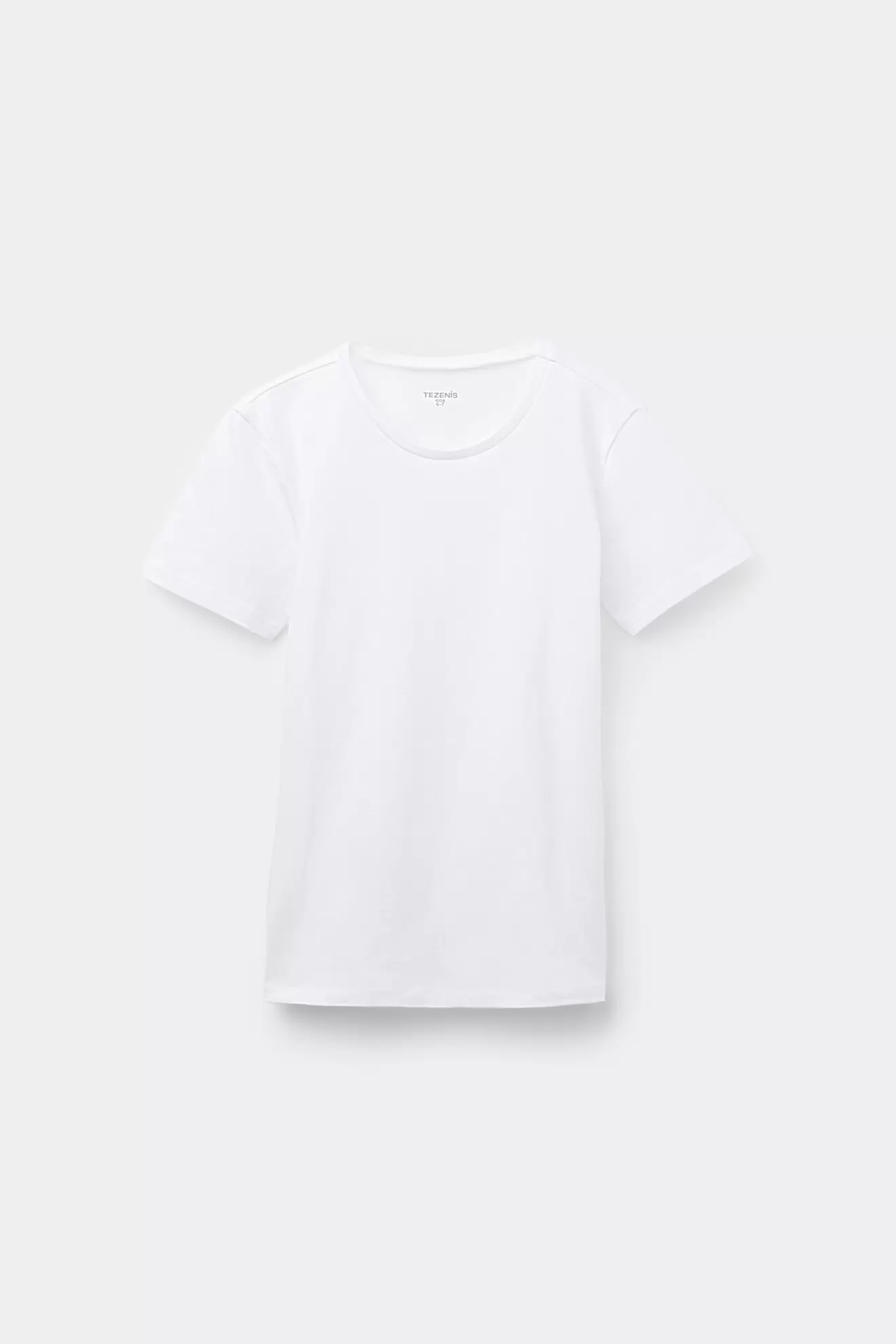 Camiseta manga corta 100% algodón para niño unisex