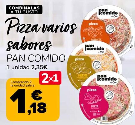 Pan Comido - Pizza Varios Sabores