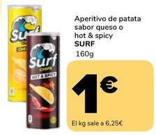 Surf - Aperitivo De Patata Sabor Queso O Hot & Spicy