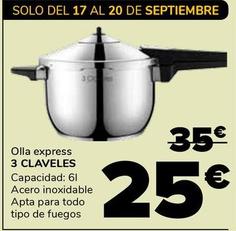 3 Claveles - Olla Express