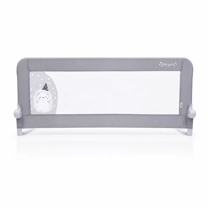 2-in-1 150cm bed rail for trundle or standard beds - Grey Hedgehog
