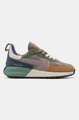 Vancouver Multi Suede Mid Grey Sneakers