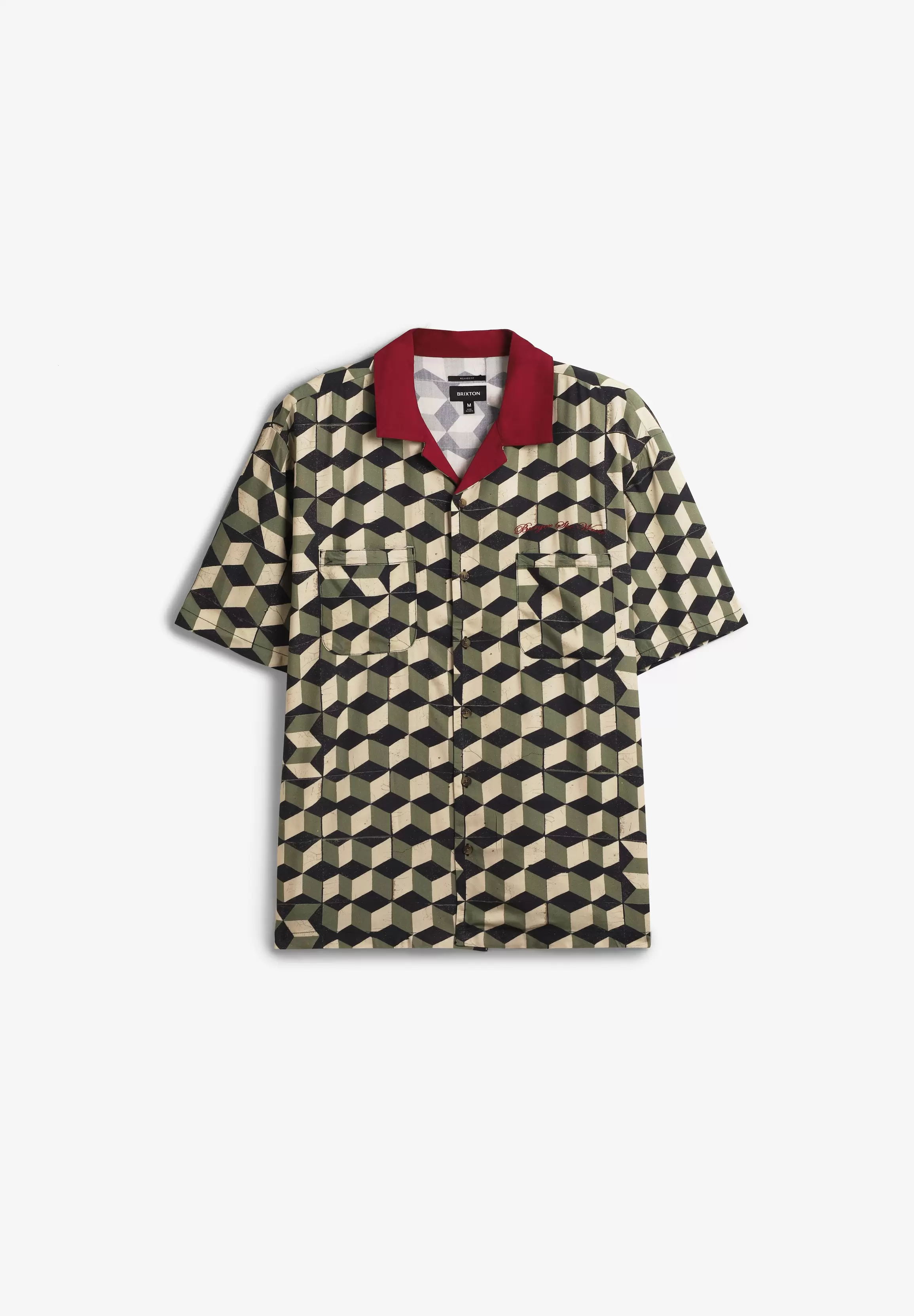 BRIXTON | CAMISA BURGER SHE WROTE