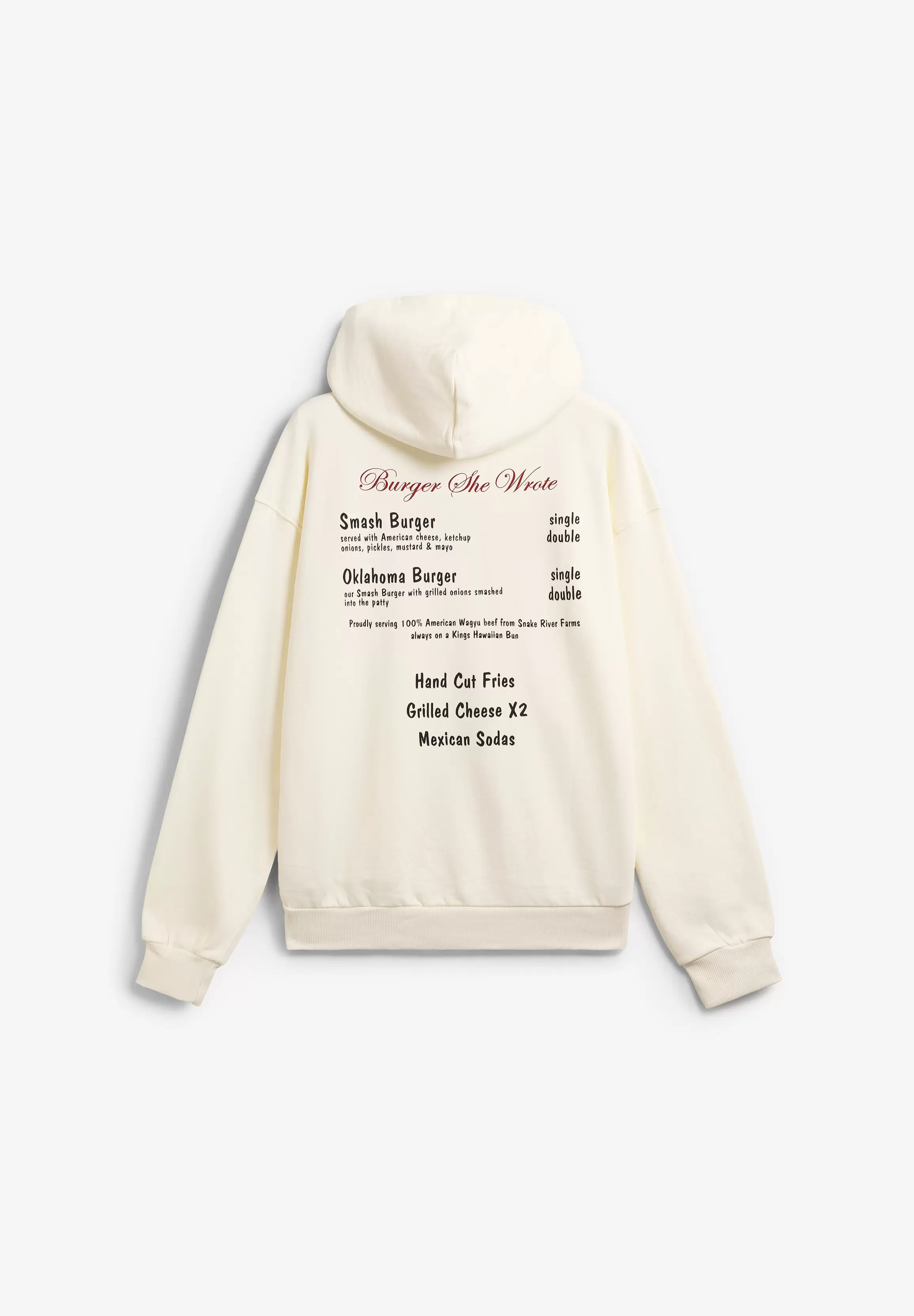 BRIXTON | SUDADERA BURGER SHE WROTE