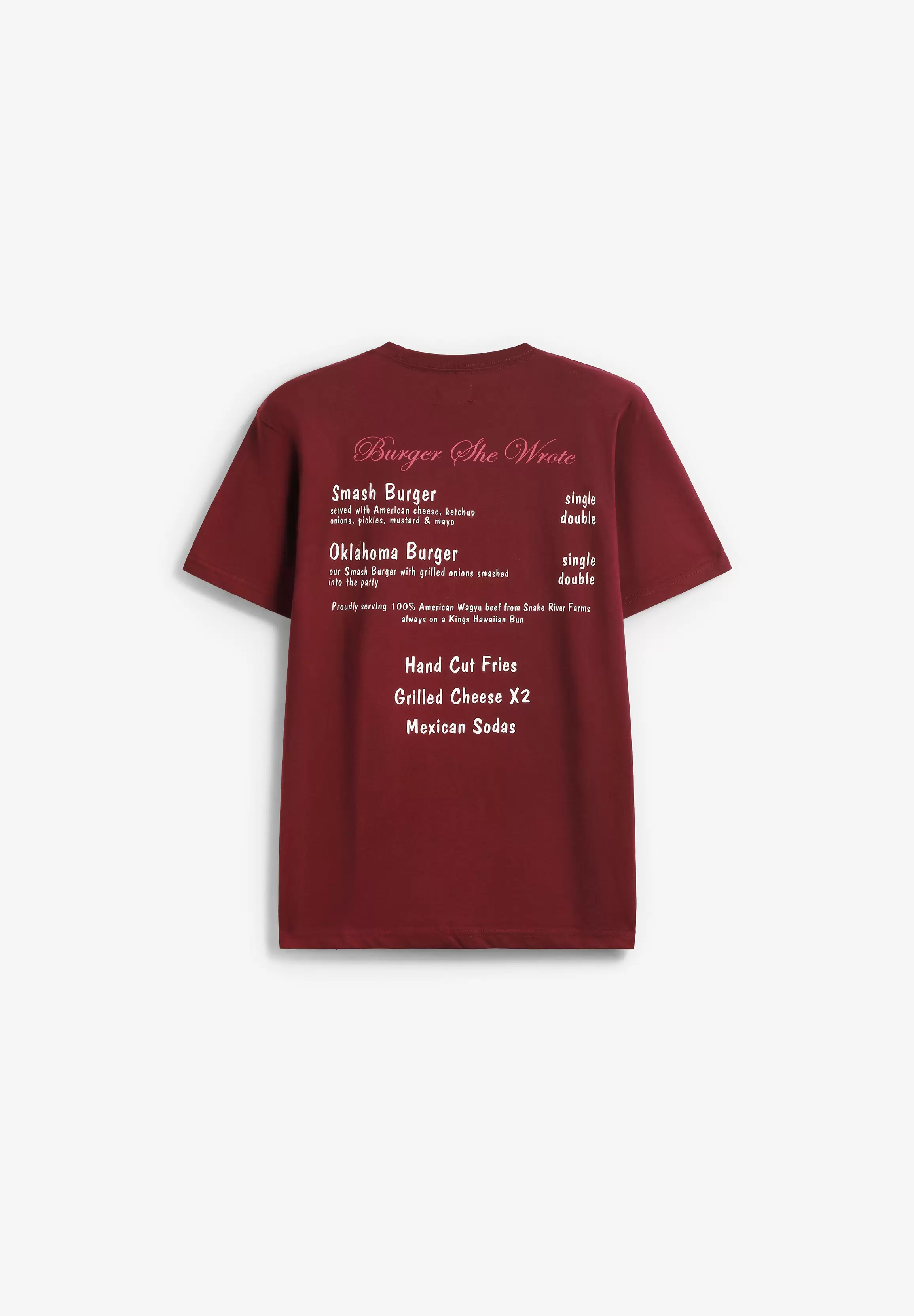 BRIXTON | CAMISETA BOLSILLO BURGER SHE WROTE