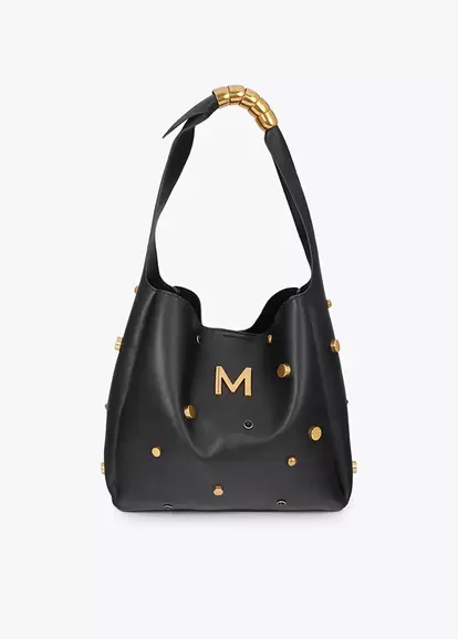 Shopper with Gold Studs