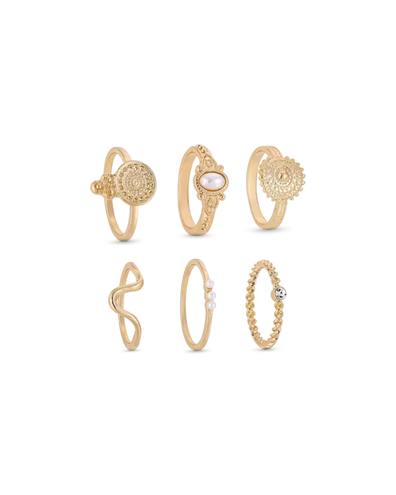 Ring-Set - Golden Nights