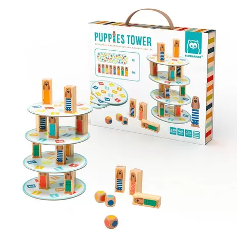 Juego de estrategia Puppies Tower
