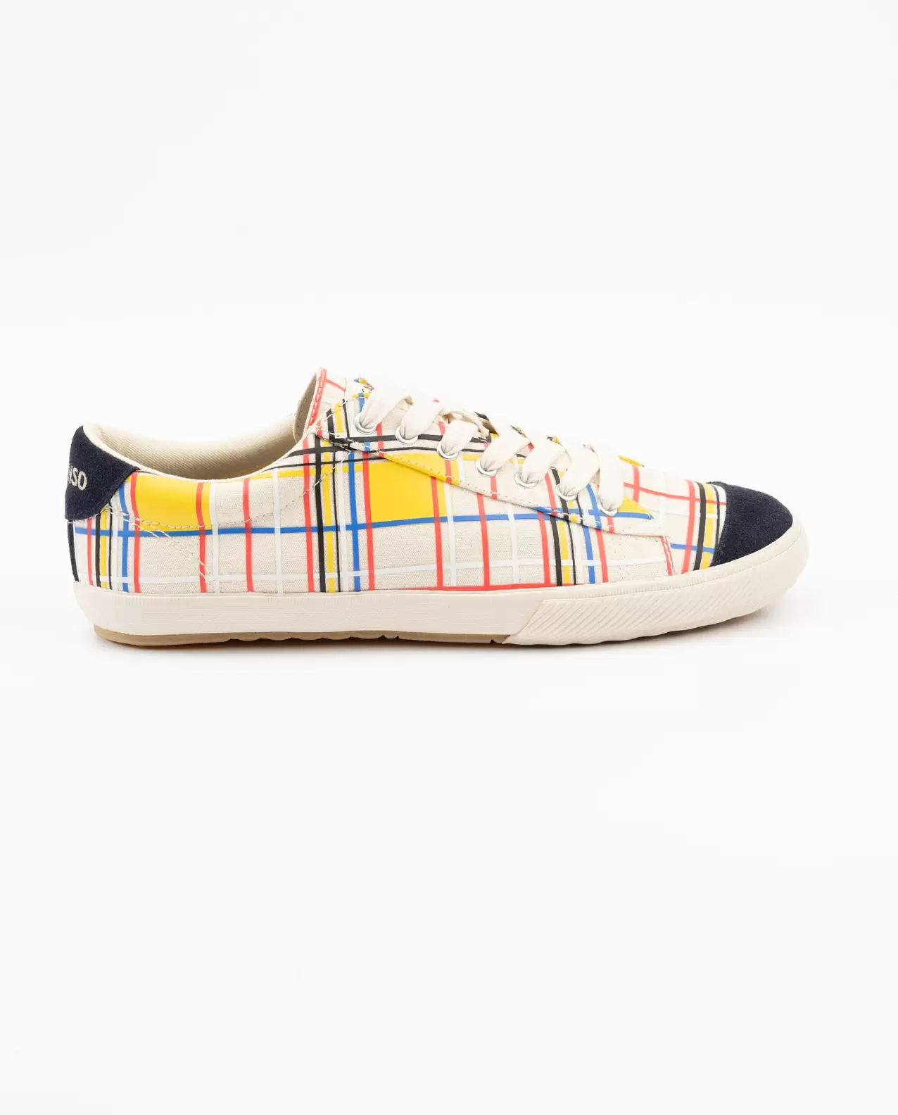 Low Top Thyssen Canvas Mondrian Print