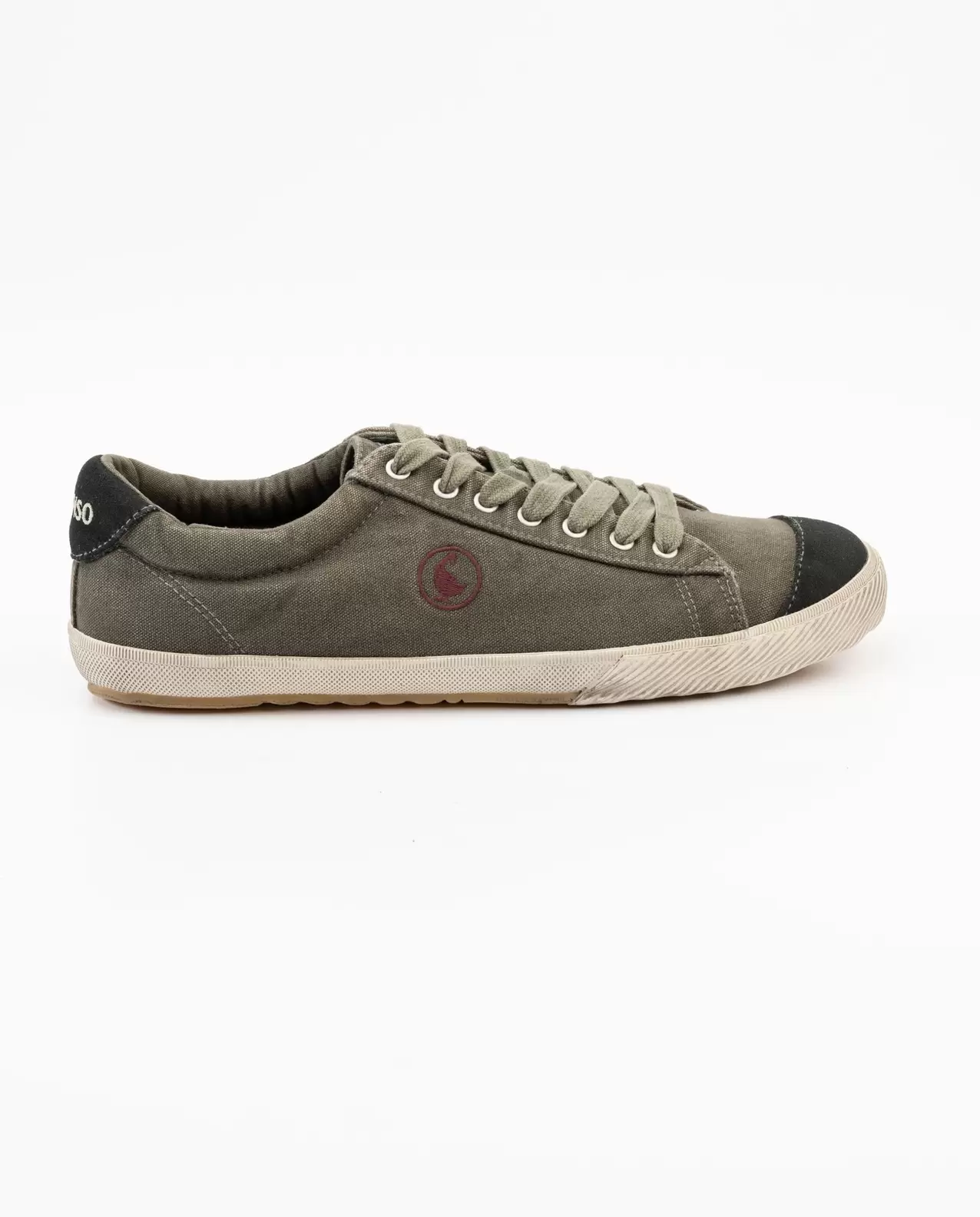 Low Top Garment Dyed Gris