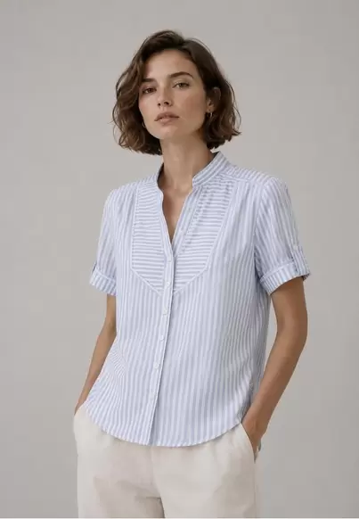 Blouse stripes AZUL