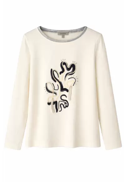 T-shirt cordón BLANCO