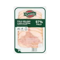 Pollo 97% relleno La Carloteña asado al horno lonchas