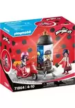 Playmobil Miraculous Ladybug Paseo en Scooter por París