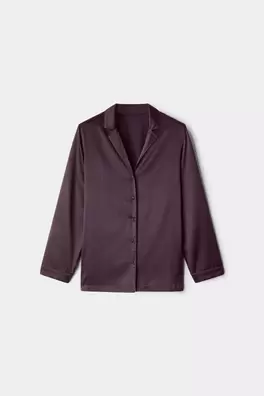Chaqueta de Seda de Corte Masculino