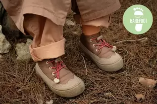 Zapatillas con cordones RAKU - Soft Barefoot