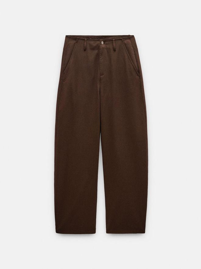 Pantalón globo liso