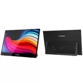 Monitor Portátil Táctil Verbatim Touch Light 14"/ Full HD/ Multimedia/ Negro