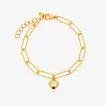 Pulsera Figaro Corazón